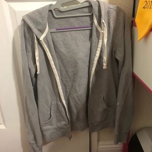 Abbot Main Small Zip Up Sweater With A Hood